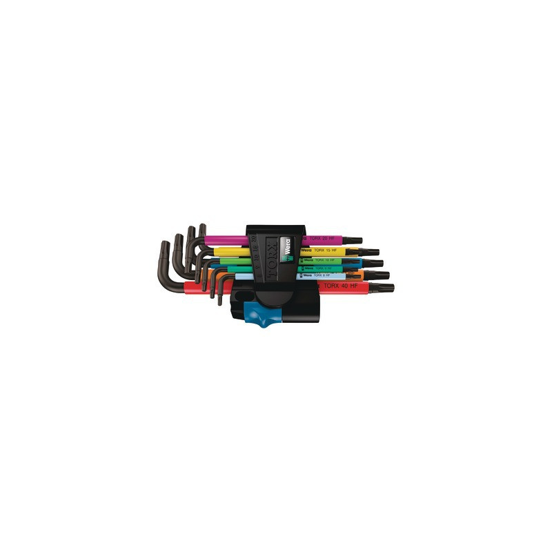 Multicolour HF 1 Clés mâles coudées TORX® HF- WERA - 05024179001