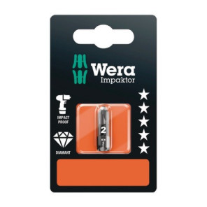 Embouts IMP DC SB Impaktor, PZ 2 x 25 mm- WERA - 05073921001