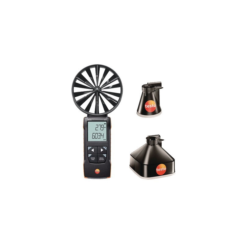 Testo 417 kit 1 - Anémomètre à hélice 10- TESTO - 0563 1417