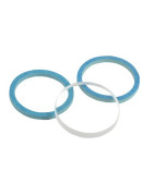 Vetro Pyrex dia 38 spess 4.8 + 2 guarnizioni- ATLANTIC - 060407 Vetro Pyrex dia 38 spess 4.8 + 2 guarnizioni- ATLANTIC - 060407