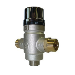 Valvola di miscelazione termostatica 1/2 maschio- DIFF - 100287