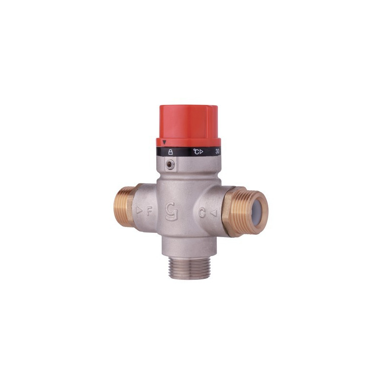Valvola di miscelazione termostatica solare 3/4 M- DIFF - 100290