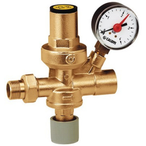 Gruppo di riempimento automatico 553 MF1/2" con manometro- CALEFFI - ABTM