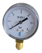 Manometro 0-6 bar Ø 63mm- DIFF - 109463