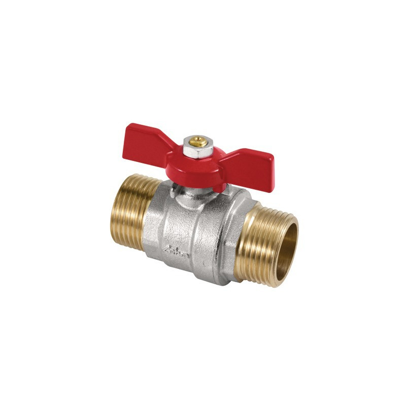 Valvola a sfera MM maniglia a farfalla tipo edificio 1/2"- DIFF - 110047