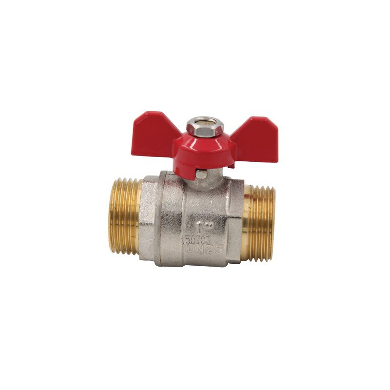 Valvola a sfera MM maniglia a farfalla PN 40 3/8"- DIMPEXP - 1362-38