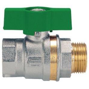 Valvola a sfera MF maniglia a farfalla PN 40 nf 1/2"- EFFEBI - 0825V404NF