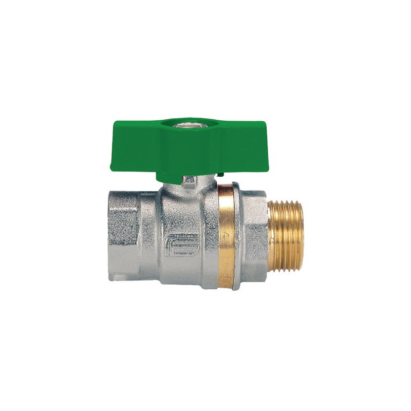 Valvola a sfera MF maniglia a farfalla PN 40 nf 1/2"- EFFEBI - 0825V404NF