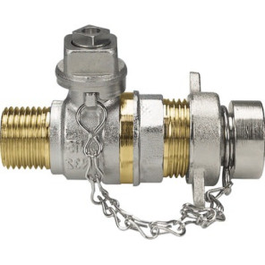 Rubinetto MM con chiave quadrata e tappo 1/2 tappy- EFFEBI - 2157N404
