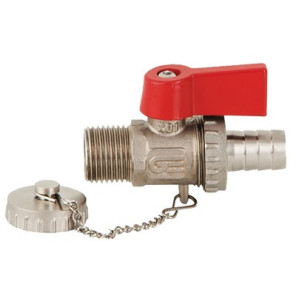 Rubinetto MM con leva, tappo e raccordo 1/2"- GENEBRE - 110149