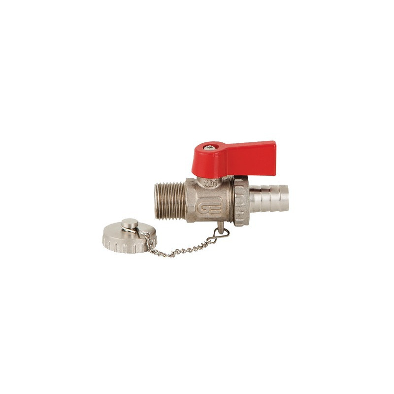 Rubinetto MM con leva, tappo e raccordo 1/2"- GENEBRE - 110149