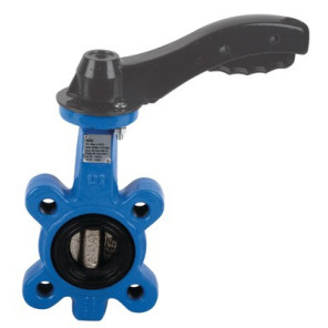 Valvola a farfalla con orecchie filettate d125- DIFF - 110178