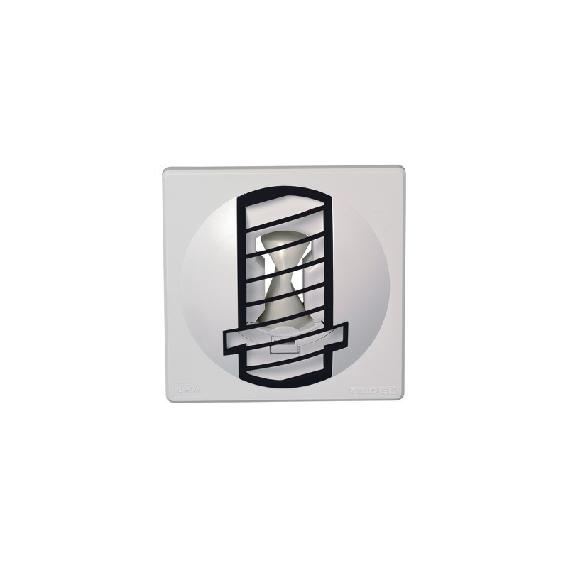 Bouche d'extraction autoréglable BapCOLOR Standard Fixe- ALDES - 11019243
