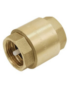 Valvola di non ritorno tutte le posizioni ottone otturatore nylon- DIFF - 110240