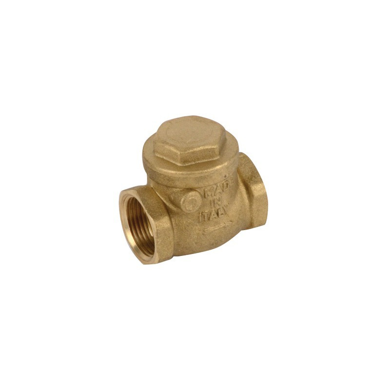 Valvola di ritegno a battente sede in metallo 1/2"- DIFF - 110250
