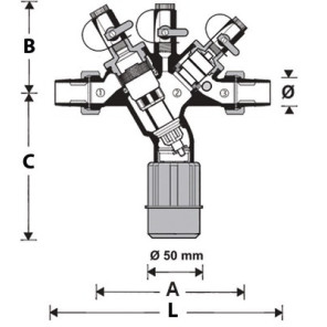 Disconnettore BA controllabile 3/4"- RESIDEO - BA295S-3/4A