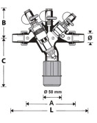 Disconnettore BA controllabile 3/4"- RESIDEO - BA295S-3/4A
