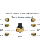 Riduttore isobar multifilettato da 1/2 a 3/4- ITRON - ISOPLUSCCMG