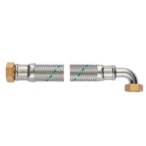 Flexible sanitaire inox coudé DN20, F3/4- NEOPERL - 110443