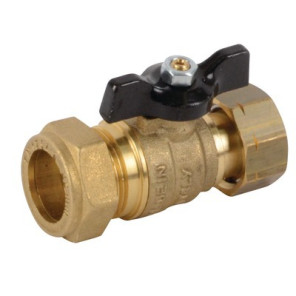 Valvola DN15 FT3/4" x oliva Ø22- RBM - 31740540