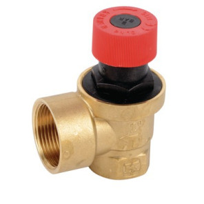 Valvola di sicurezza riscaldamento uscita maggiorata FF 26x34 33x42 3 bar- DIFF - 110452