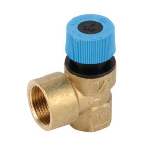 Valvola di sicurezza sanitaria uscita maggiorata FF 15x21 20x27 7 bar- DIFF - 110458