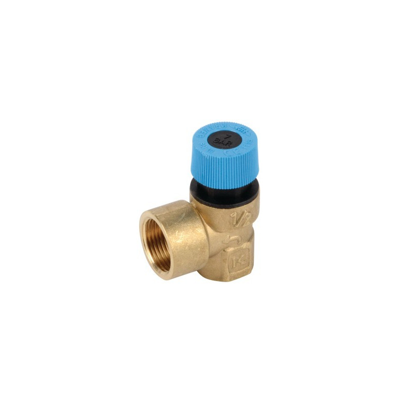 Valvola di sicurezza sanitaria uscita maggiorata FF 15x21 20x27 7 bar- DIFF - 110458