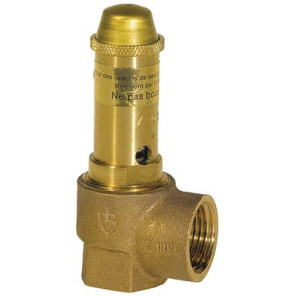 Valvola di sicurezza sanitaria bronzo FF 33x32 7 bar- GOETZE - S33GS07