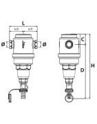 Separatore automatico DITERM 1/2"- RBM - 28290400