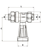 Disconnettore 1/2" non controllabile CA2096- SOCLA - 149B3781