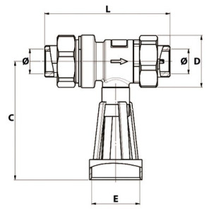 Disconnettore 3/4" non controllabile CA2096- SOCLA - 149B3782
