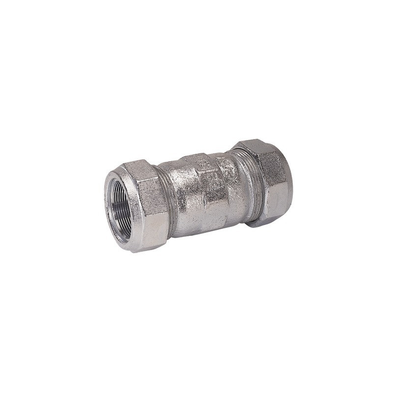 Raccord compression fonte droit O DN20- GEBO - 01.150.02.02