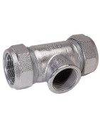 Raccord compression fonte té taraudé T 33.7x33.7xF1"- GEBO - 01.150.04.03 Raccord compression fonte té taraudé T 33.7x33.7xF1"- GEBO - 01.150.04.03