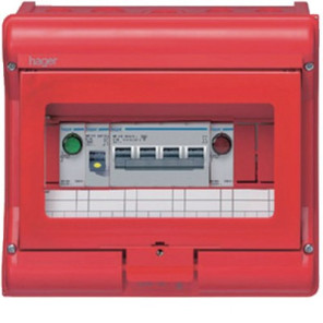 Coffret sécurité chaufferie 9 modules éq- LEGRAND - 038081