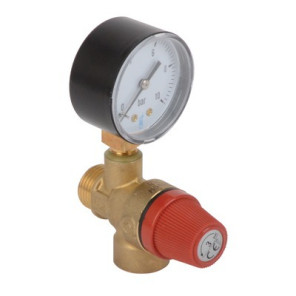 Valvola con manometro MF1/2" 3b- DIFF - 111885
