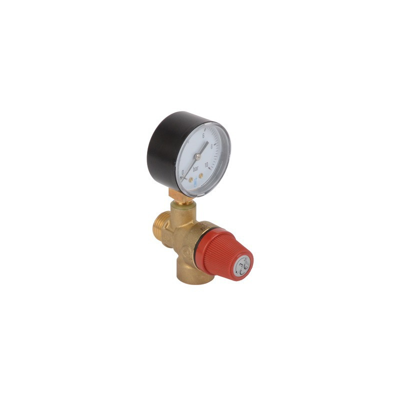 Valvola con manometro MF1/2" 3b- DIFF - 111885