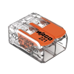 Borne de connexion tous conducteurs 2 fi- DIFF - 111892  - (X5)