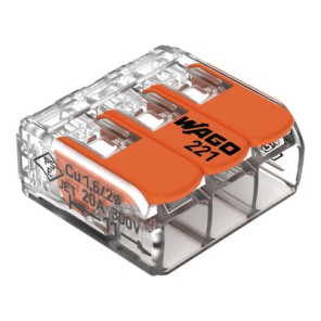 Borne de connexion tous conducteurs 3 fi- DIFF - 111895  - (X40)