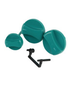 Manopola verde (kit 3 pezzi)- VAILLANT - 114286