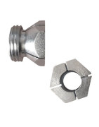Raccordo 3/8"" portaresistenza foro 9,95m" - DIFF- DIFF - 150082
