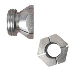 Raccordo 3/8"" portaresistenza foro 12,55" - DIFF- DIFF - 150092
