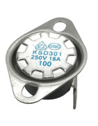 Termostato bimetallico c/flagia 145°C- DIFF - 150180