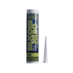 Silicone nero termoresistente cart.280ml - DIFF- DIFF - 150442