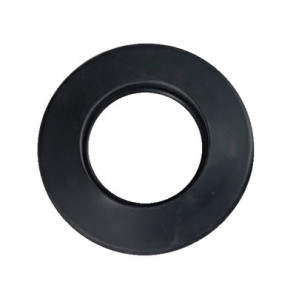 Rosone in silicone nero per tubi da 80mm - DIFF- DIFF - 150495