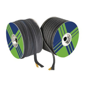 Bobina 100mt treccia textape nera 12x3mm- DIFF - 150578