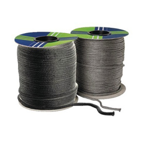 Bobina 5mt treccia tricotex nera 10mm- DIFF - 150583