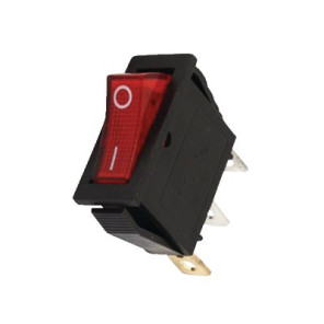 Interruttore lum.stretto rosso 16a - DIFF- DIFF - 150642