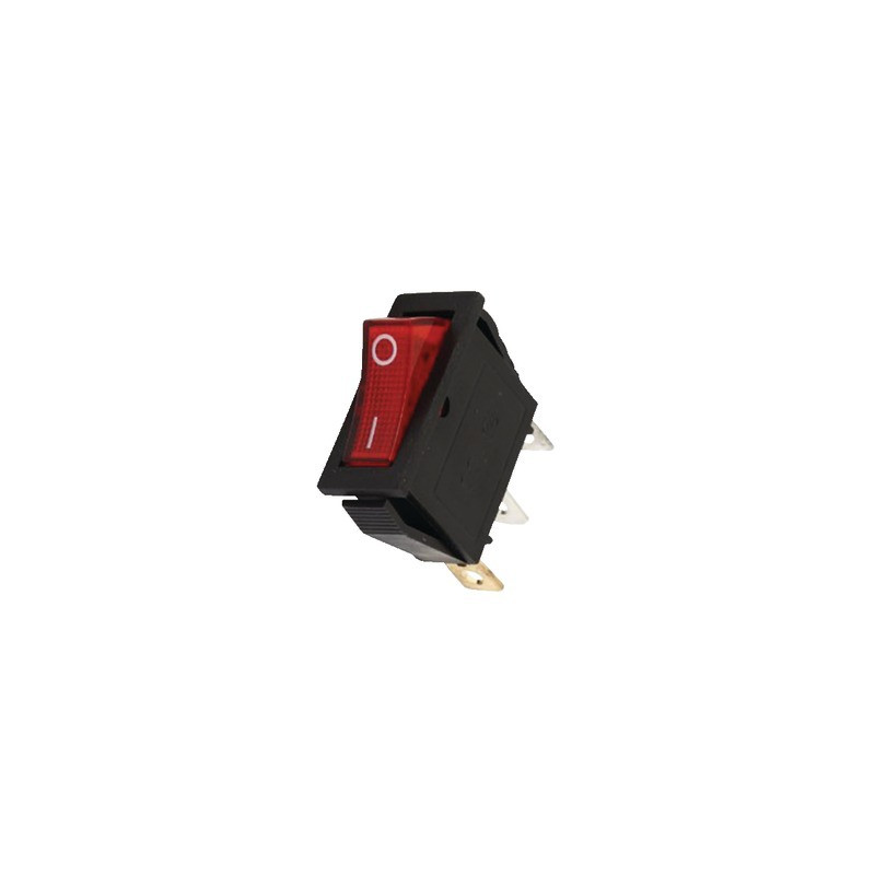 Interruttore lum.stretto rosso 16a - DIFF- DIFF - 150642