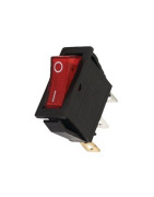 Interruttore lum.stretto rosso 16a - DIFF- DIFF - 150642