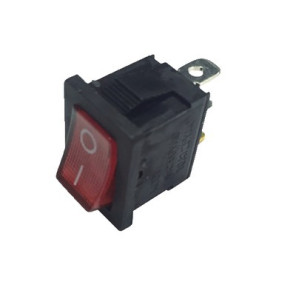 Interruttore lum.rosso piccolo 10a - DIFF- DIFF - 150643